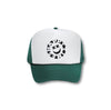 Green Smile Design Hat